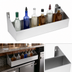 Thumbnail image #3 for John Boos 36-Inch Single-Tier Keyhole-Mount Stainless Steel Underbar Speed Rail