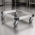 Thumbnail image #3 for Metro Aluminum Truck Dolly Frame for 21 x 36 Inch Shelving with Corner Bumpers