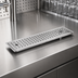 Thumbnail image #3 for Glastender DI-RF24 24-Inch Drop-In Stainless Steel Rinser Faucet Drain Tray