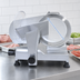 Thumbnail image #3 for Uniworld 9-Inch Manual Gravity Feed Belt-Driven Countertop Meat Slicer, 110V