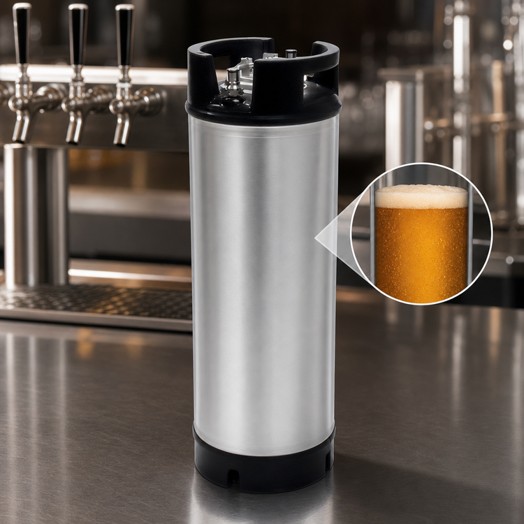 Product image #3 for Krowne 5-Gallon Corny Keg for Beer Dispensers