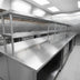 Thumbnail image #2 for Randell RCR-37.5 Modular Chef Service Counter Right Section with Double Overshelf