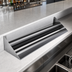 Thumbnail image #3 for Royal Series 96 Inch Built-In Double Stainless Steel Speed Rail