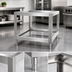 Thumbnail image #3 for Stainless Steel Equipment Stand for Pizza Oven Model 40635