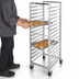 Thumbnail image #3 for Channel 412S Stainless Steel Side-Load Bun Pan Rack, 15 Pan Capacity