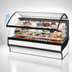 Thumbnail image #4 for True Mfg. Specialty Display Full-Service Refrigerated Bakery Display Case, 77-1/4 Inch Wide, Curved Glass Front