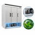 Thumbnail image #3 for Atosa 3-Section Bottom-Mount Reach-In Freezer with Solid Locking Doors
