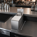 Thumbnail image #3 for Krowne Royal Series 8-Inch Wide x 24-Inch Deep Underbar Speed Station with Dipper Well and Cutting Board