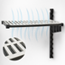 Thumbnail image #3 for Camshelving Elevation Series 14-Inch x 48-Inch Vented Wall-Mounted Add-On Shelf Kit, Brushed Graphite