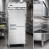 Thumbnail image #3 for Continental Refrigerator D1FXNSSHD Designer Line One-Section Extra-Wide Reach-In Freezer with Half-Height Solid Doors