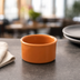 Thumbnail image #4 for American Metalcraft Marra Collection 6 oz Round Melamine Pot, Terracotta