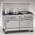 Thumbnail image #3 for Southbend Ultimate 60-Inch Gas Restaurant Range with 6 Star/Sauté Burners, 24-Inch Griddle, and 2 Standard Ovens