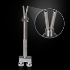 Thumbnail image #3 for Micro Matic USA BE-DF10-3 Dual Tap Beer Shank, 10-Inch Length, 3/16-Inch Inside Diameter