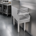 Thumbnail image #3 for Glastender Freestanding Recessed Stainless Steel Drainboard, 12 Inch Wide x 29 Inch Deep