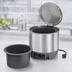 Thumbnail image #3 for Vollrath Cayenne Round 7 Qt Countertop Heat 'N Serve Rethermalizer with Inset and Hinged Cover