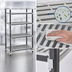 Thumbnail image #3 for Cambro Camshelving Elements XTRA 4-Tier Stationary Starter Unit, 21 x 30 x 72 Inches, Speckled Gray