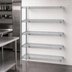 Thumbnail image #3 for EAGLEbrite 5-Tier Add-On Wire Shelving Unit, 30 x 24 x 86 Inches, Zinc Finish