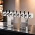 Thumbnail image #3 for Perlick Extra High 12-Faucet Countertop Glycol-Cooled Bridge Tee Draft Beer Tower, Tarnish-Free Brass