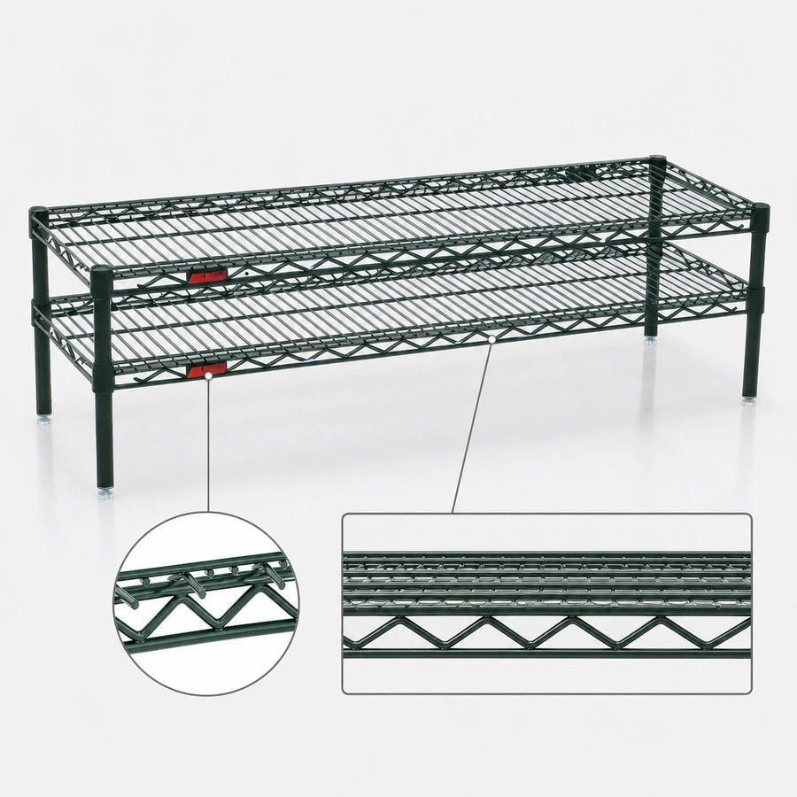 Patented QuadTruss Shelf Design
