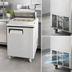 Thumbnail image #3 for Atosa One-Section Sandwich/Salad Prep Table Refrigerator with 8 Included 1/6 Pans
