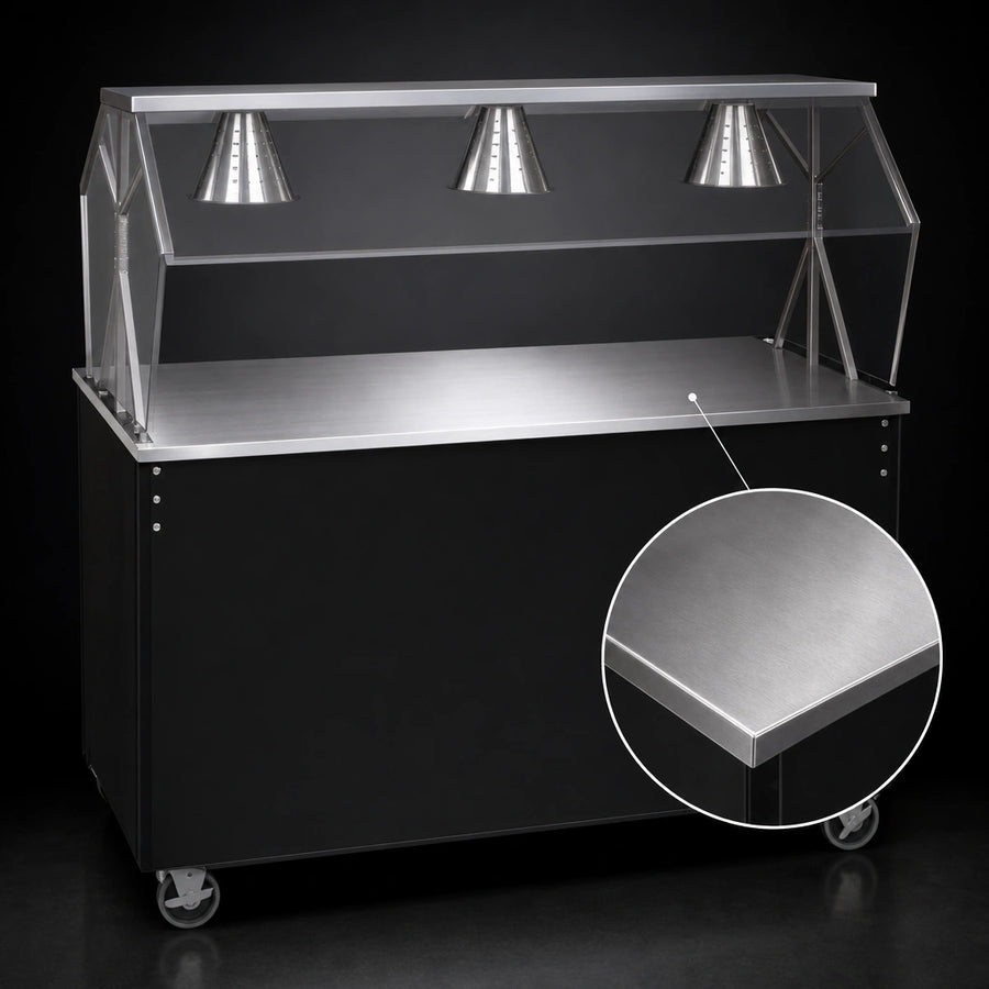 Seamless Stainless Steel Top