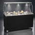 Thumbnail image #3 for Vollrath 2-Series Affordable Portable 60-Inch Utility Station with Stainless Steel Top, Buffet Breath Guard Lights, and Solid Granite Base