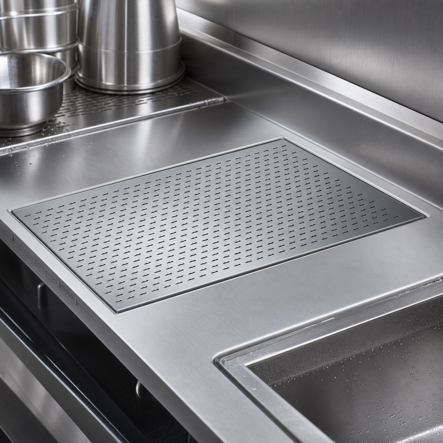 Perforated Stainless Top