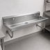 Thumbnail image #3 for John Boos Wall-Mount Multi-Station Hand Wash Sink, 60 Inch Wide, 3 Single Faucet Holes