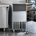 Thumbnail image #3 for Undercounter Air-Cooled Gourmet Cube Ice Maker with Built-In Bin, 114 lb/Day Production