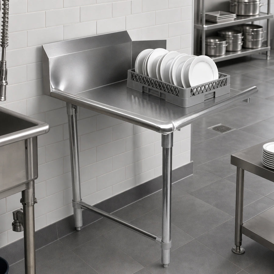 Straight Clean Dishtable