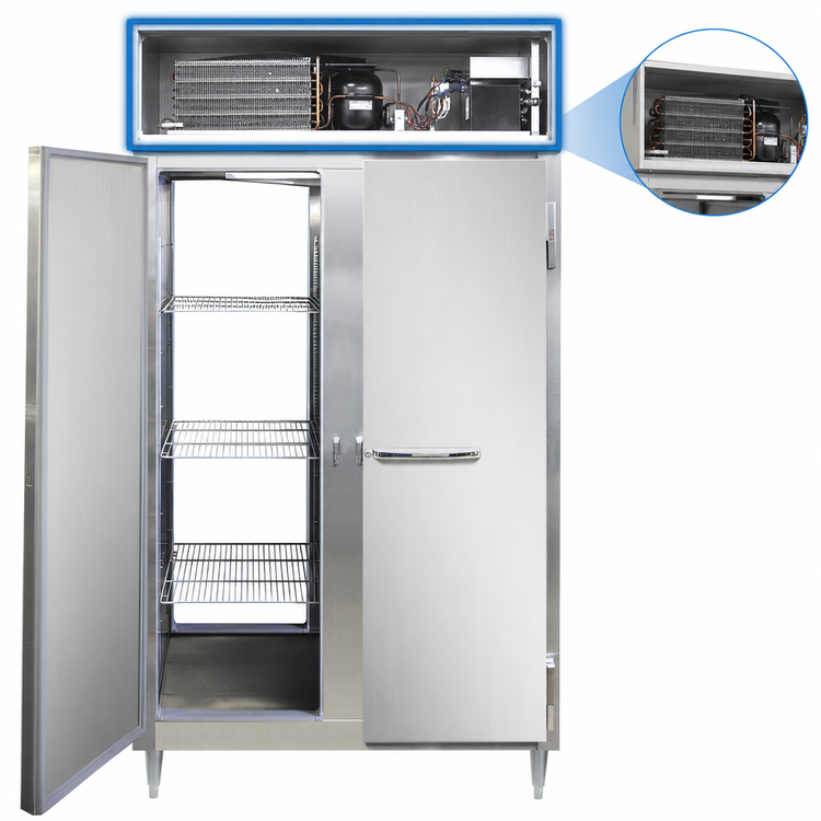 Product image #3 for Continental Refrigerator Designer Line 2-Section Pass-Thru Freezer