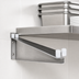 Thumbnail image #3 for Eagle Group Heavy Duty Double Knob 18-Inch Stainless Steel Shelf C Bracket