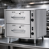 Thumbnail image #3 for Eagle RedHots Freestanding Narrow 2-Drawer Heated Warming Drawer, 120V