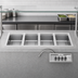 Thumbnail image #3 for Wells MOD-400T Top-Mount Built-In Electric Hot Well, 4 Full-Size 12