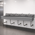 Thumbnail image #3 for Advance Tabco 100-Inch Wall-Mounted ADA-Compliant 5-Station Multiwash Hand Sink with 5 Faucets