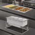 Thumbnail image #3 for Hatco HWBRT-43 Rectangular Drop-In Heated Well for Four Third-Size Pans, Thermostatic, Non-Insulated, Stainless Steel, 120V