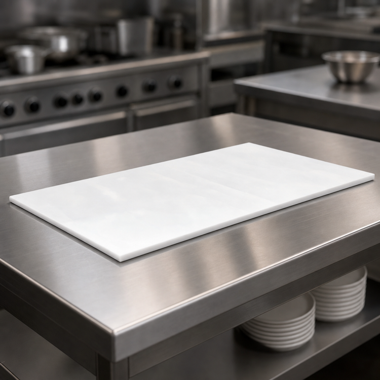 Product image #3 for Omcan Poly Board Rectangular Table Top, 30 x 36 x 3/4 Inch, 490 lb Capacity