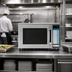 Thumbnail image #4 for Sharp Express Defrost Heavy Duty Commercial Microwave Oven, 0.70 Cu. Ft., 1200-Watt, Stainless Steel