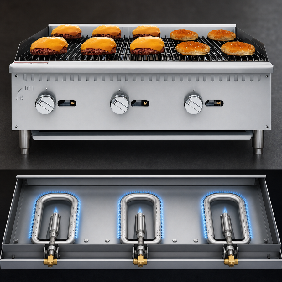 Three-Burner Design
