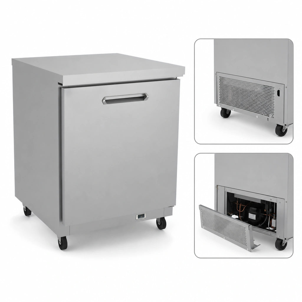 Rear-Bottom Self-Contained Refrigeration