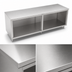 Thumbnail image #3 for John Boos Stainless Steel Work Table with Open Front Cabinet Base, 132 x 36 Inches, Flat Top