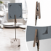 Thumbnail image #3 for Clear Acrylic Alligator Clip Menu Card Holder with Square Base, 4.25 Inch