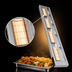 Thumbnail image #3 for Hatco Ultra-Glo 60-Inch Double Lighted Infrared Strip Heat Lamp Food Warmer