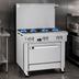 Thumbnail image #3 for Southbend Ultimate 36-Inch Commercial Gas Restaurant Range with 4 Pyromax Burners and Cabinet Base