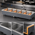 Thumbnail image #3 for Vollrath 6-Well Drop-In Electric Hot Food Well Unit for 12 x 20 Pans, Wet Operation, 208-240V