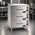 Thumbnail image #3 for RedHots DWW-3-240 Three-Drawer Freestanding Heated Warming Drawer