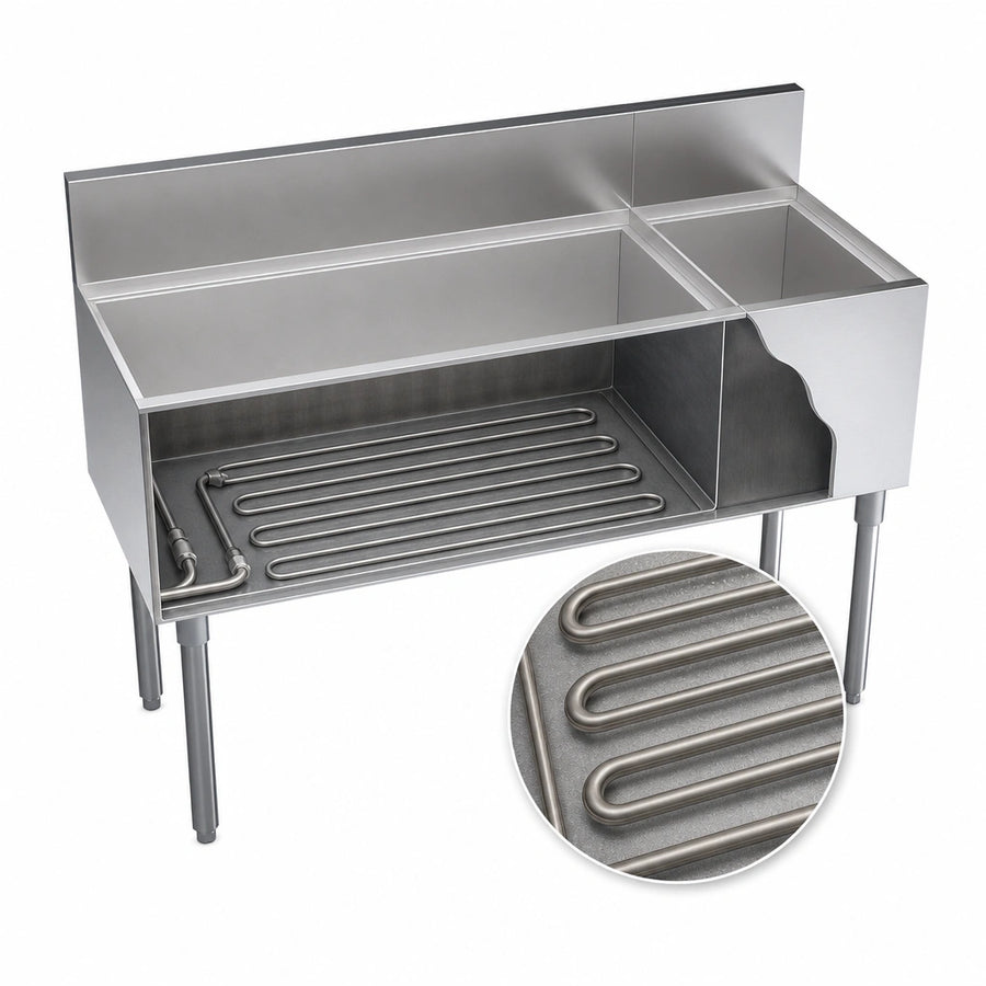 Built-In 10-Circuit Cold Plate