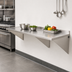 Thumbnail image #3 for Wall-Mount Stainless Steel Work Table, 60 x 30 Inches