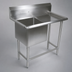 Thumbnail image #3 for John Boos Pro-Bowl One-Compartment Sink with Right-Hand Drainboard