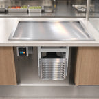Thumbnail image #2 for Duke Manufacturing HotFrost™ RFT2-SB 39" Recessed Frost Top Drop-In Merchandiser with Self-Contained Refrigeration and Touchscreen